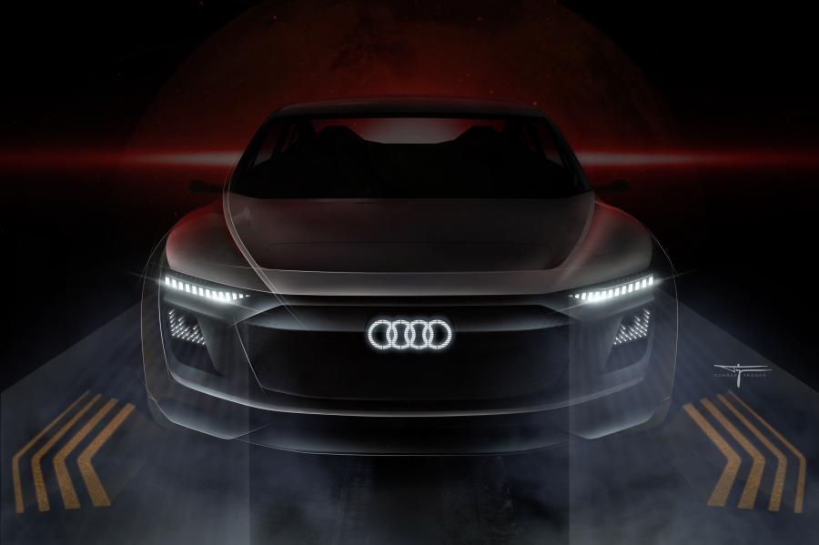Эскиз Audi e-tron Sportback Concept 2017 года  (фото 26 из 35)